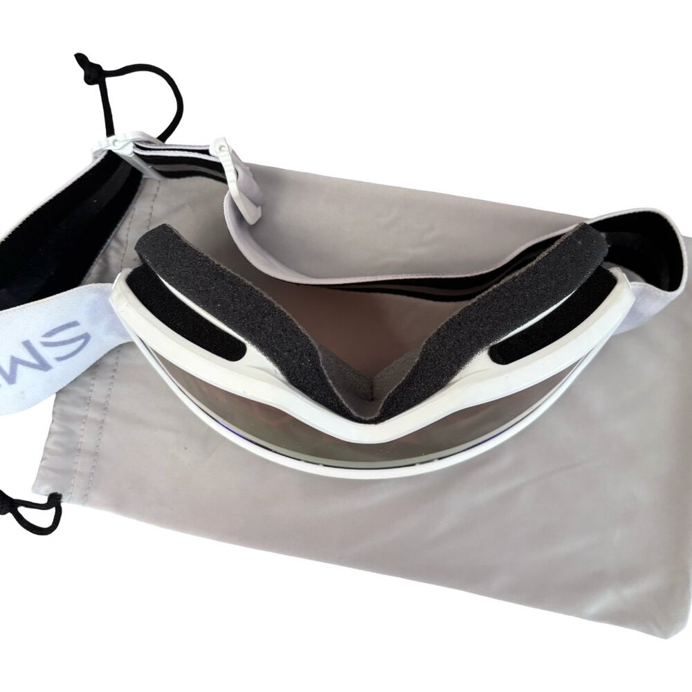 Smith Riot Chromapop Goggles, Everyday Violet Lens/White Shibori Dye Strap - Picture 5 of 5